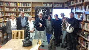 Asistentes a la lectura de Alfred Corn en Instituto Internacional Americano en Madrid
