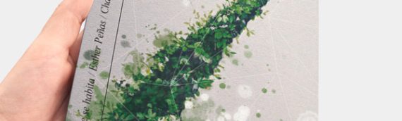 Esther Peñas en la librería Muga